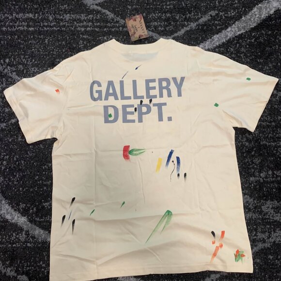 Gallery Dept x Lanvin Paint Splatter T-Shirt Men's Large, Medium, Small - Picture 2 of 4